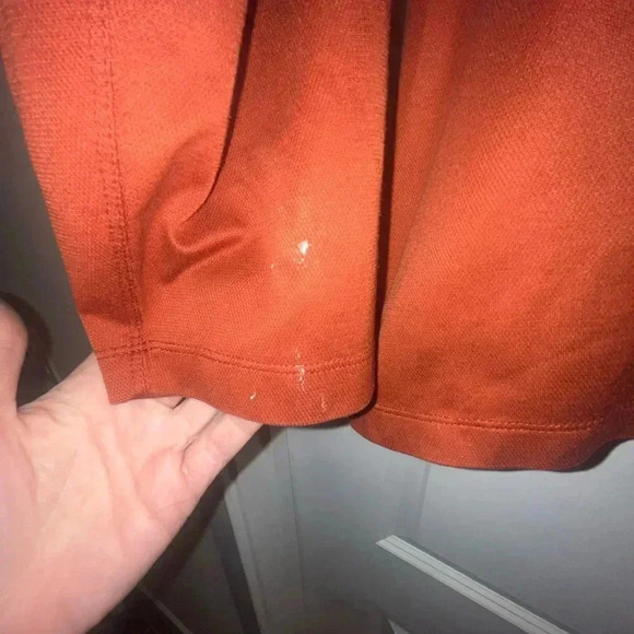 Arc'teryx Mens Pullover Top Zip Mock Neck Burnt Orange - Picture 4 of 5